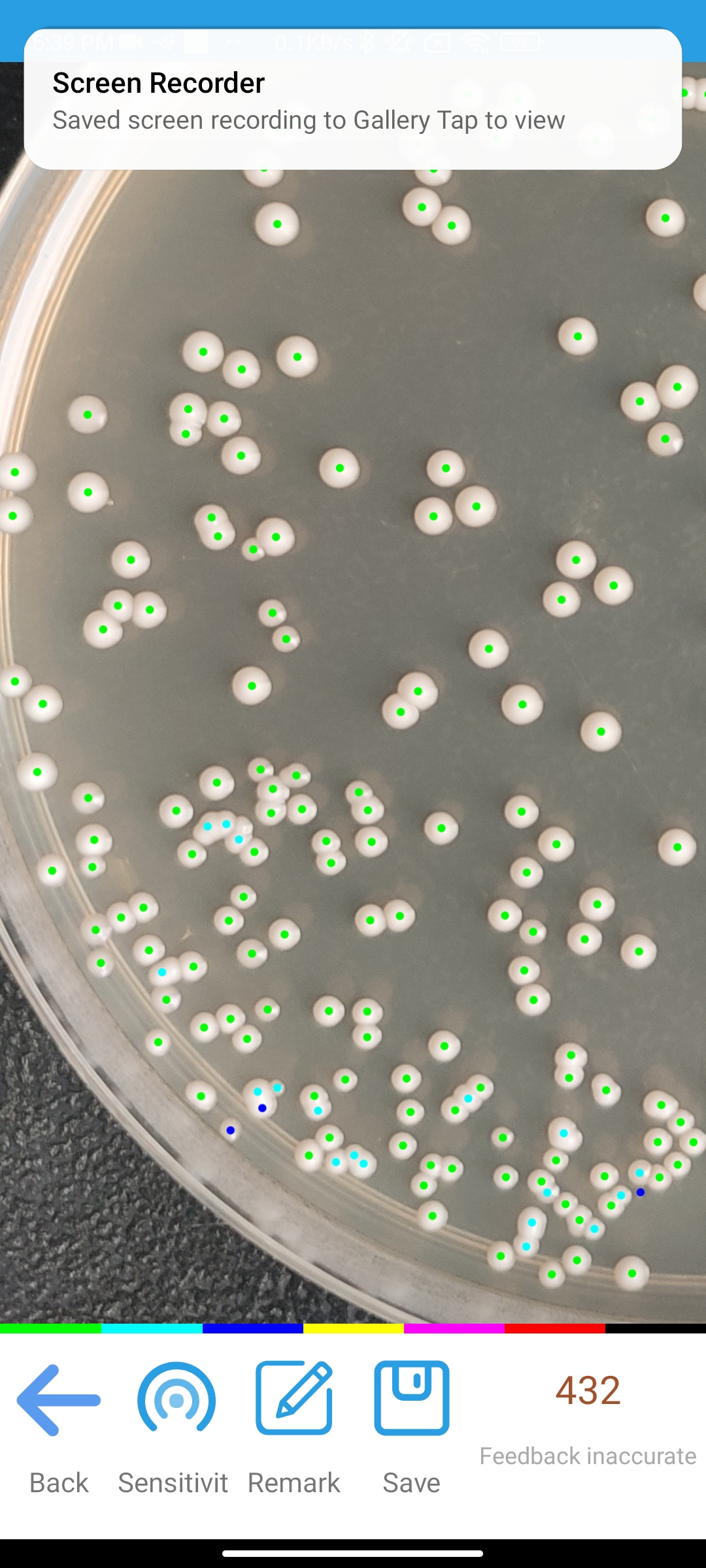 Automated counting of bacterial colonies on agar plates based on images