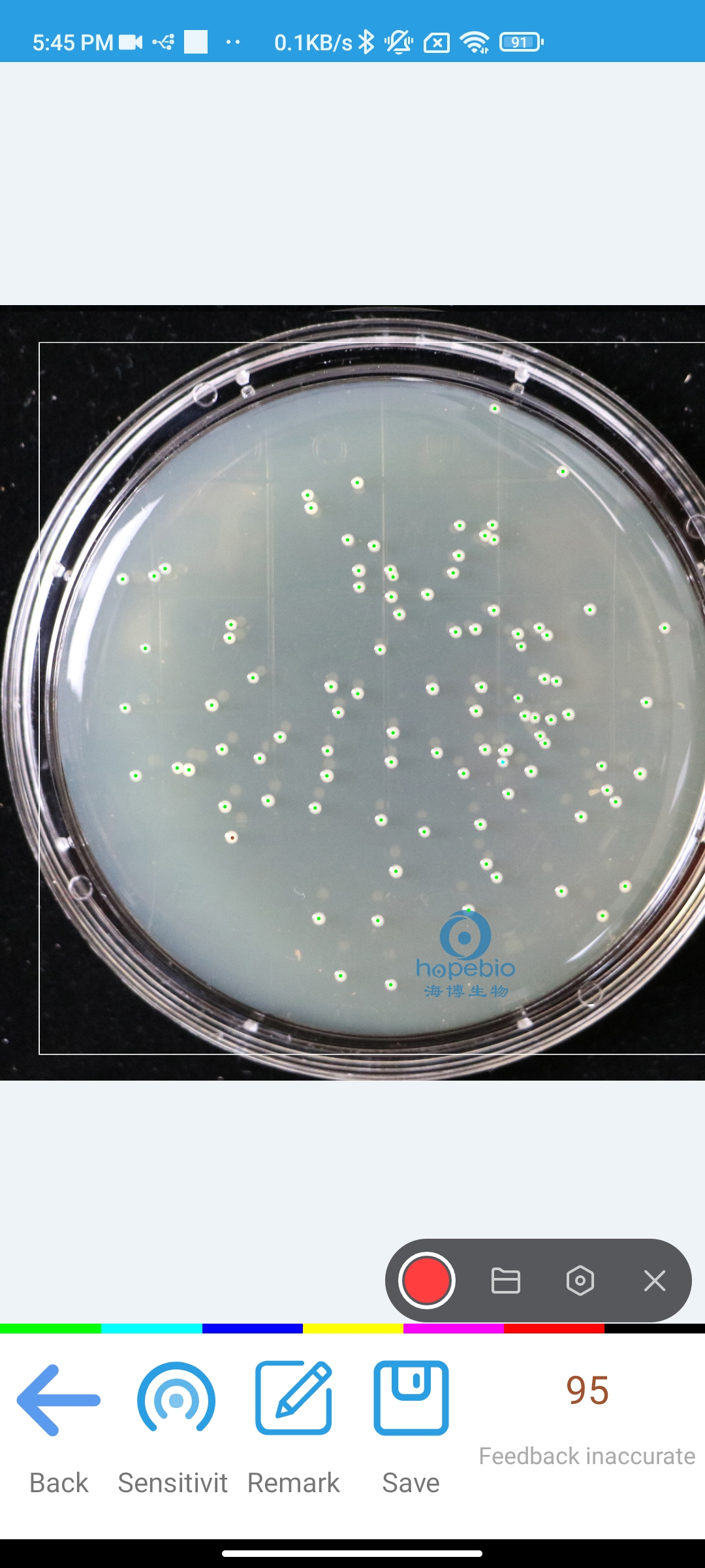 Automated Counting Colonies - Microbiology